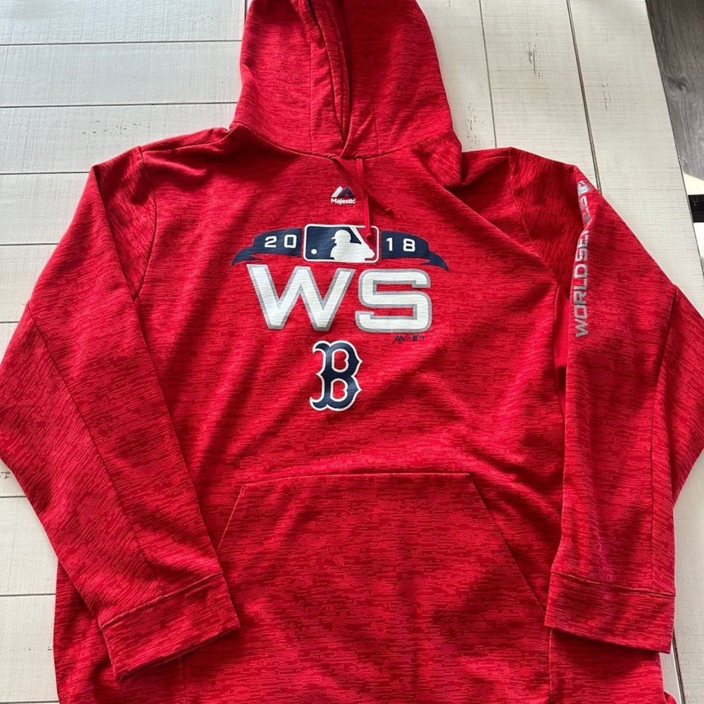 Red Boston Red Sox World Series Hoodie